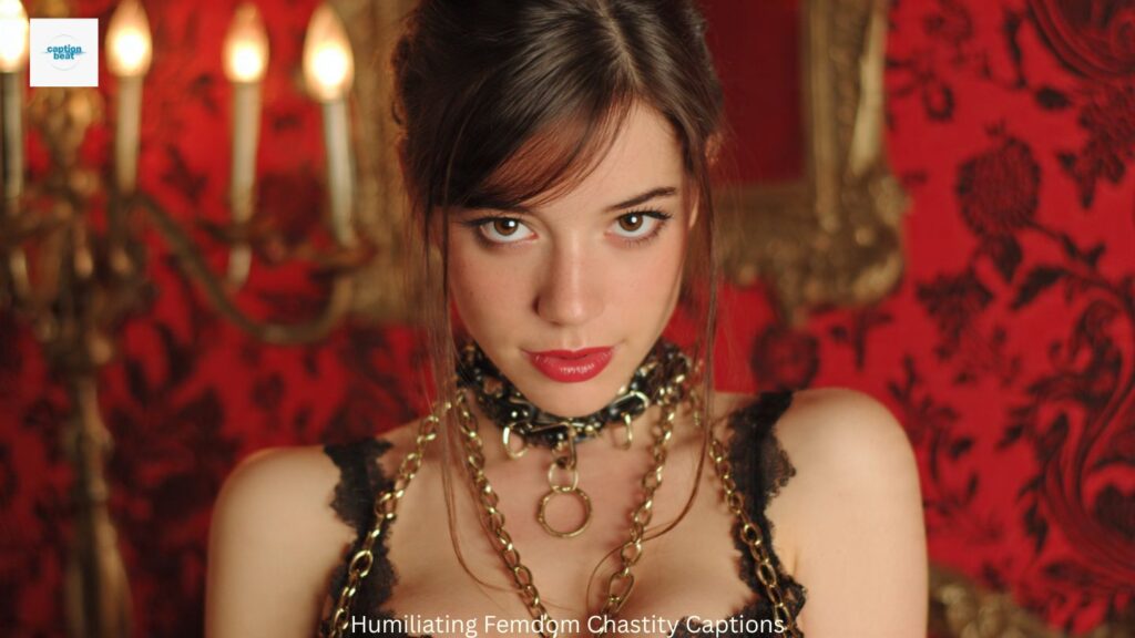 Humiliating Femdom Chastity Captions