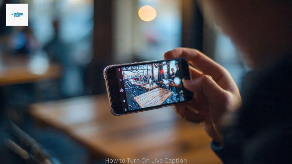How to Turn On Live Caption