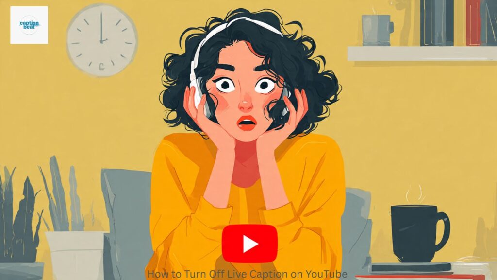 How to Turn Off Live Caption on YouTubeΒ