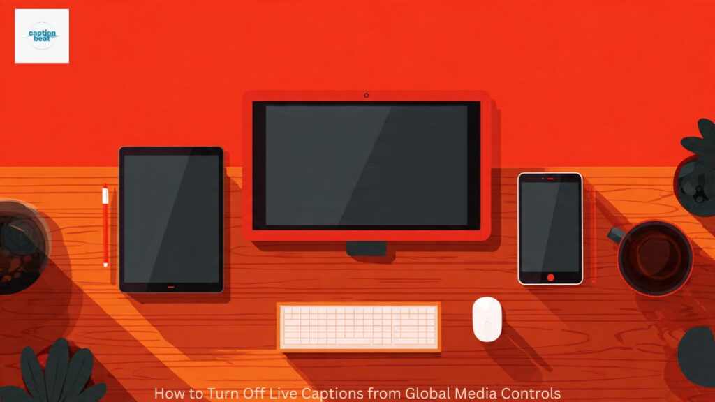 How to Turn Off Live Captions from Global Media Controls