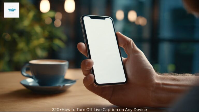 320+How to Turn Off Live Caption on Any Device