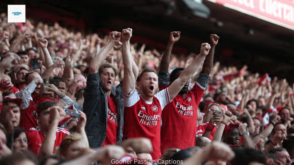 Gooner Passion Captions