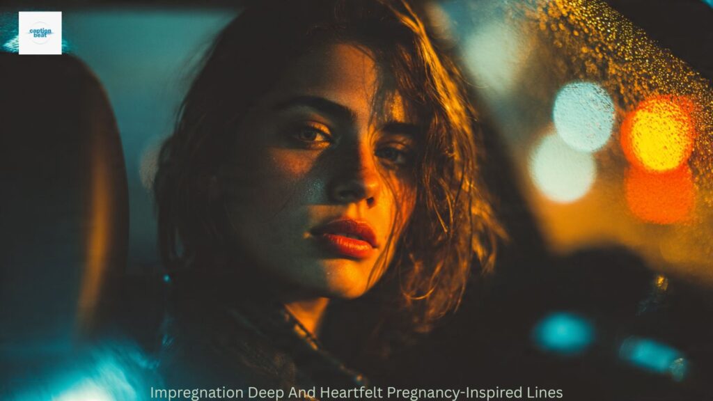 Impregnation Deep And Heartfelt Pregnancy-Inspired Lines