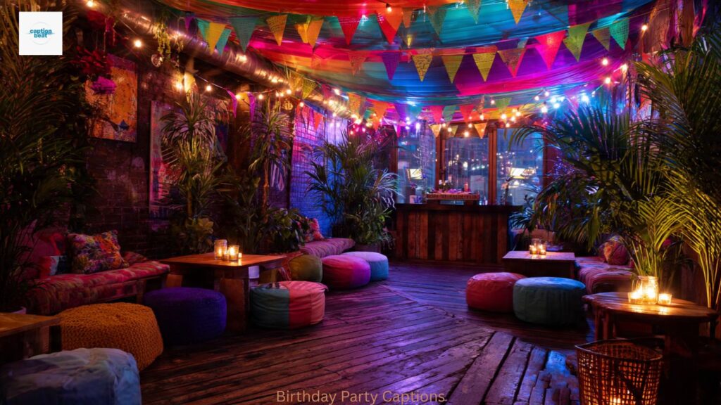 Birthday Party Captions