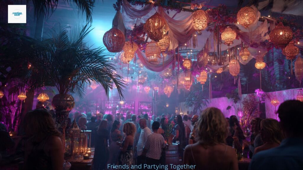 Friends and Partying Together