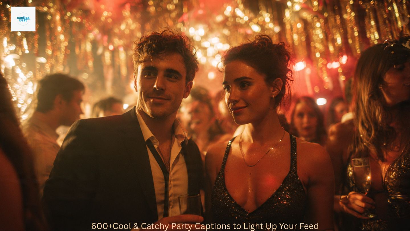 600+Cool & Catchy Party Captions to Light Up Your Feed