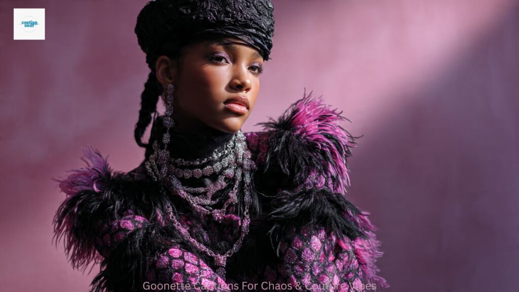 Goonette Captions For Chaos & Couture Vibes