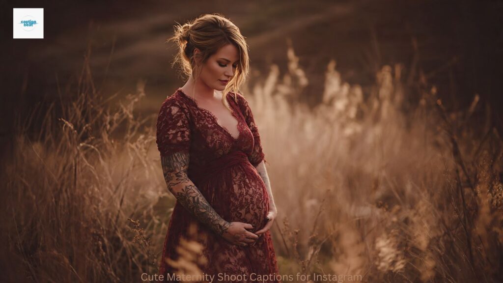 Cute Maternity Shoot Captions for Instagram