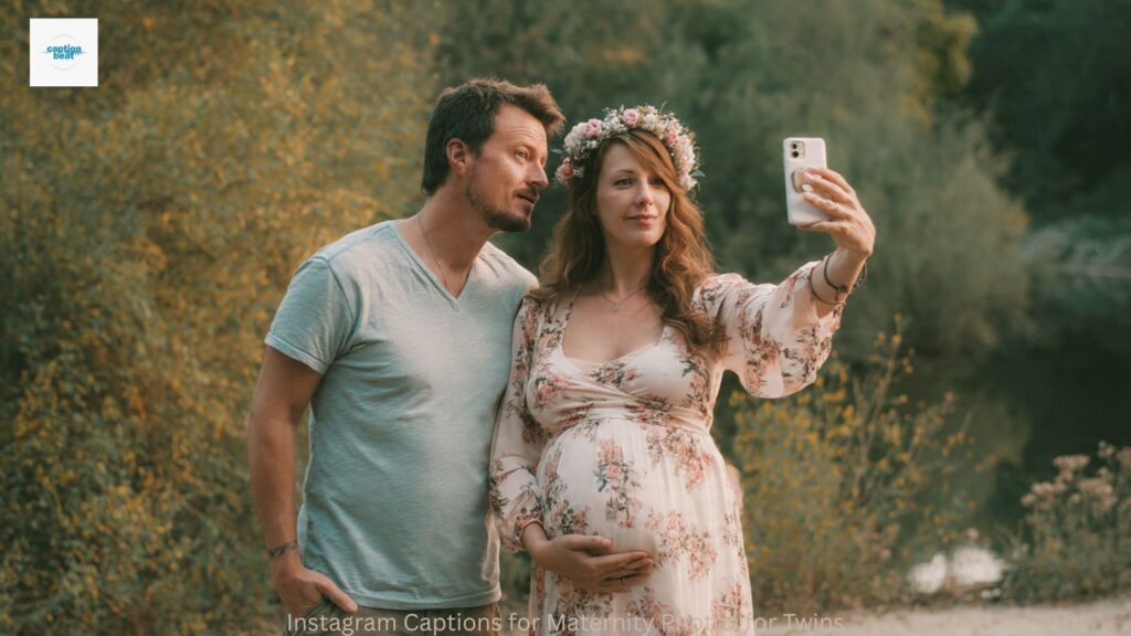 Instagram Captions for Maternity Photos for Twins