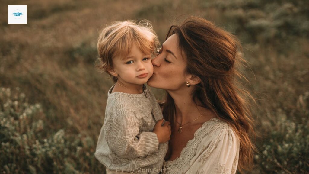 Funny Mom Son Captions