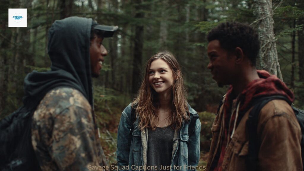 Savage Squad Captions Just for Friends