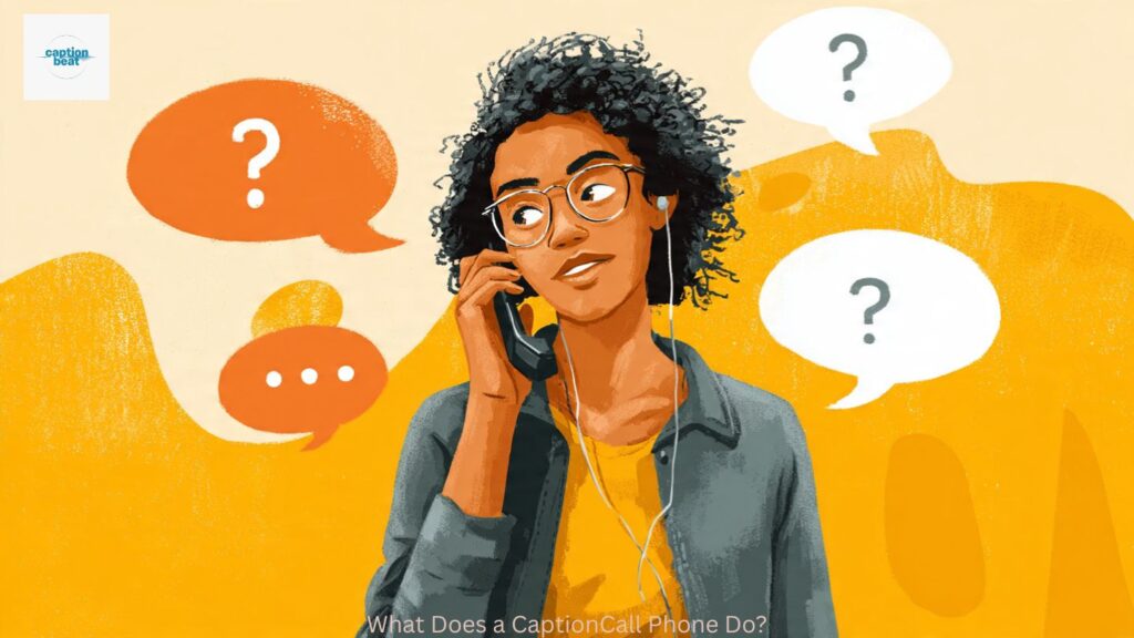 What Does a CaptionCall Phone Do?
