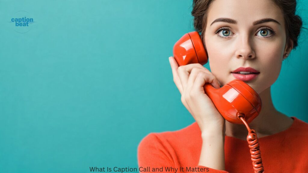 What Is Caption Call and Why It Matters