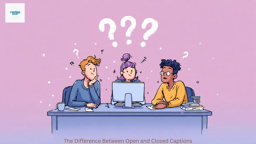 The Difference Between Open and Closed Captions