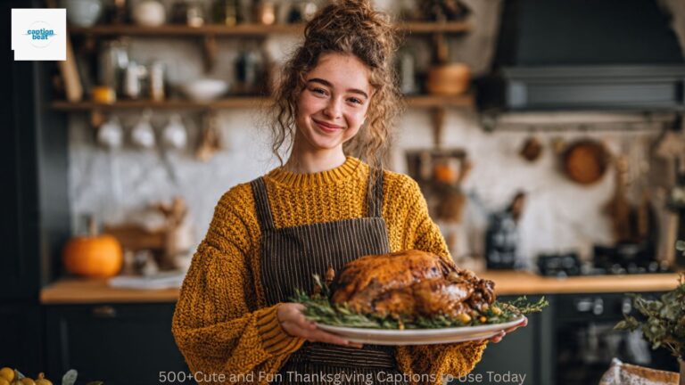 500+Cute and Fun Thanksgiving Captions to Use Today