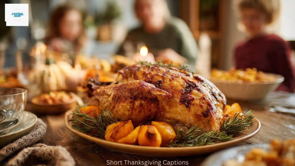 Short Thanksgiving Captions