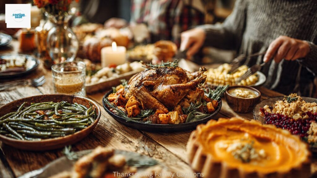 Thanksgiving Family Captions