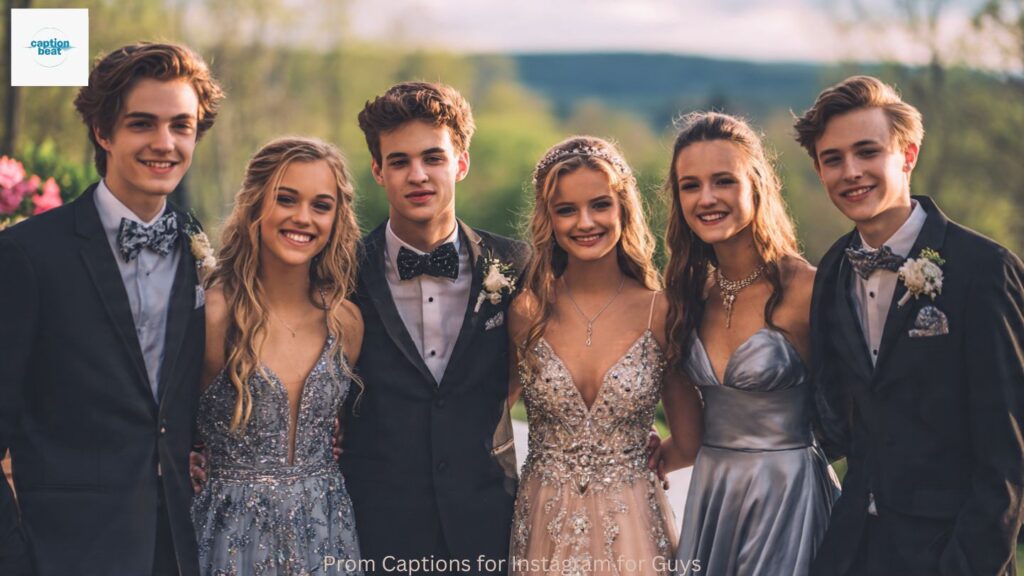 Prom Captions for Instagram for Guys