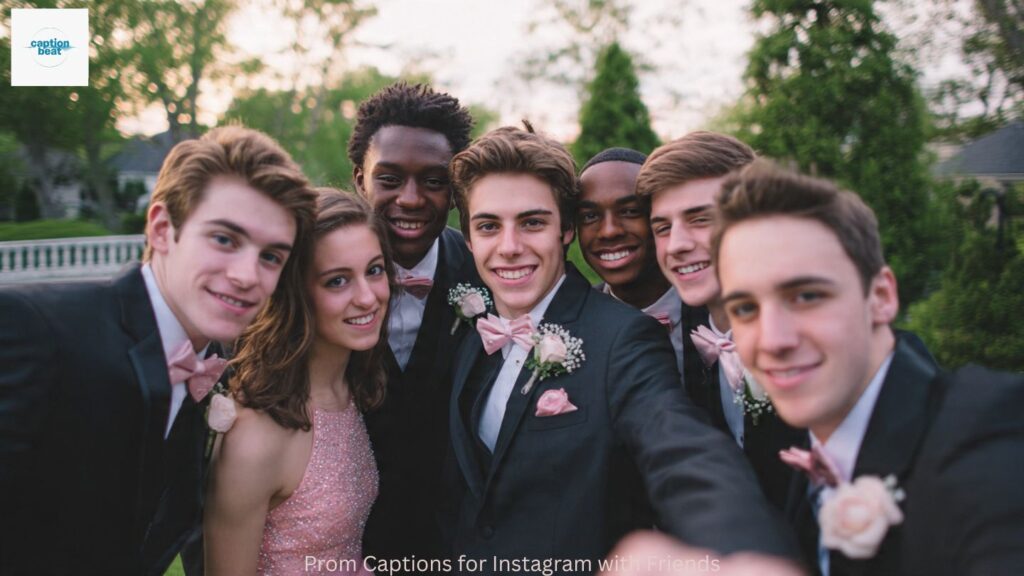 Prom Captions for Instagram with Friends