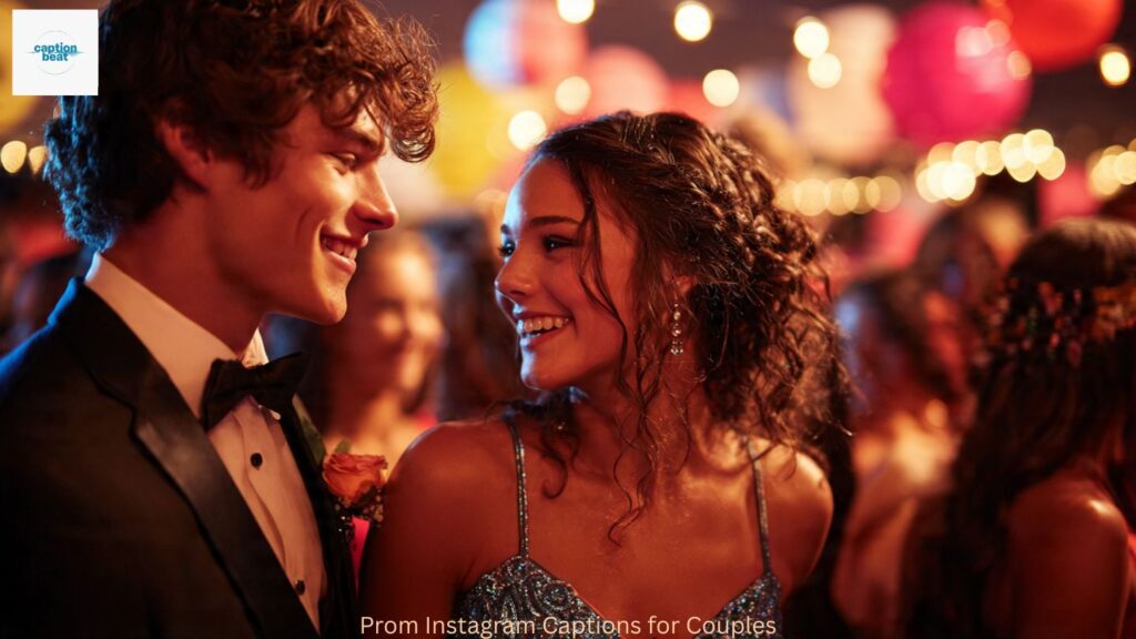Prom Instagram Captions for Couples