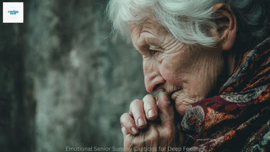 Emotional Senior Sunday Captions for Deep Feelings
