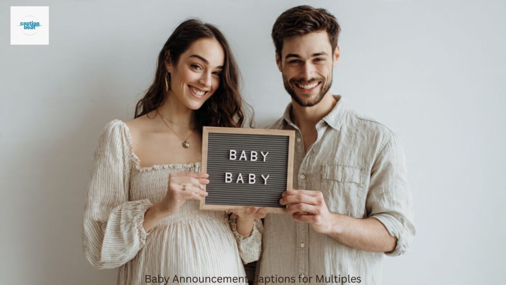 Baby Announcement Captions for Multiples