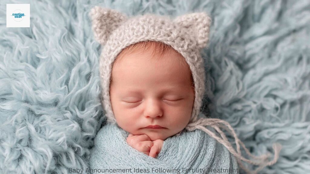 Baby Announcement Ideas Following Fertility Treatments