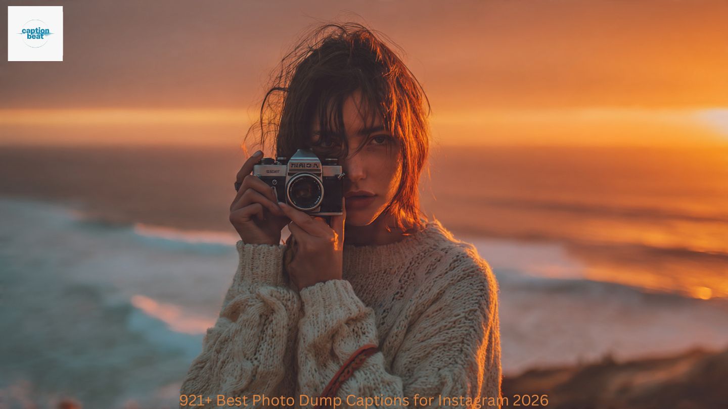 921+ Best Photo Dump Captions for Instagram 2026