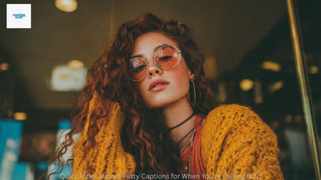 Quick Picks: Instant Petty Captions for When You're Feeling Bold