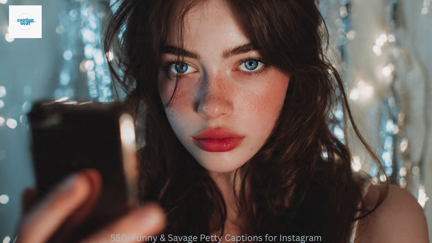 550+Funny & Savage Petty Captions for Instagram