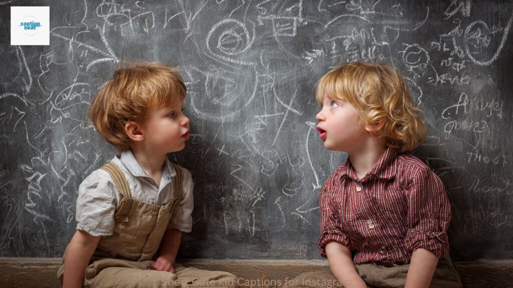 Short Cute Kid Captions for Instagram