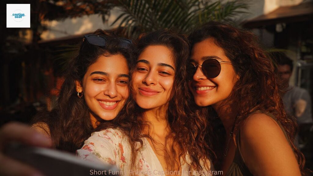 Short Funny Friends Captions for Instagram