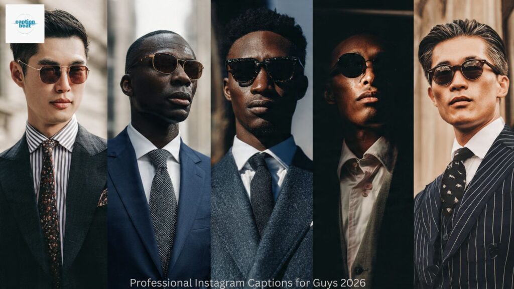 Professional Instagram Captions for Guys 2026