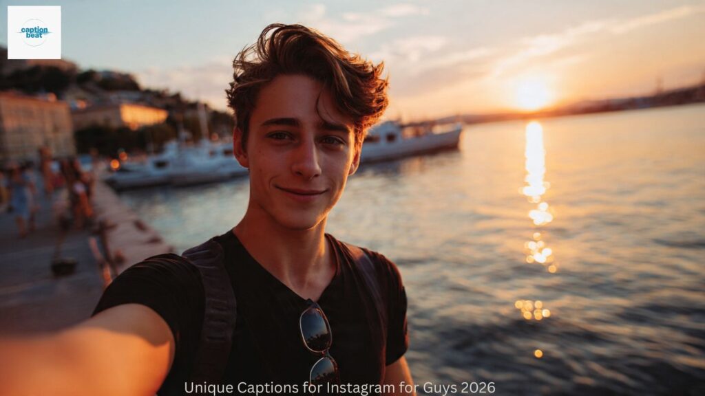 Unique Captions for Instagram for Guys 2026