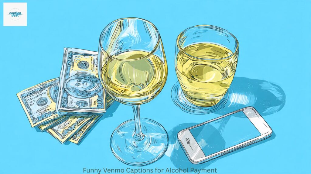 Funny Venmo Captions for Alcohol Payment