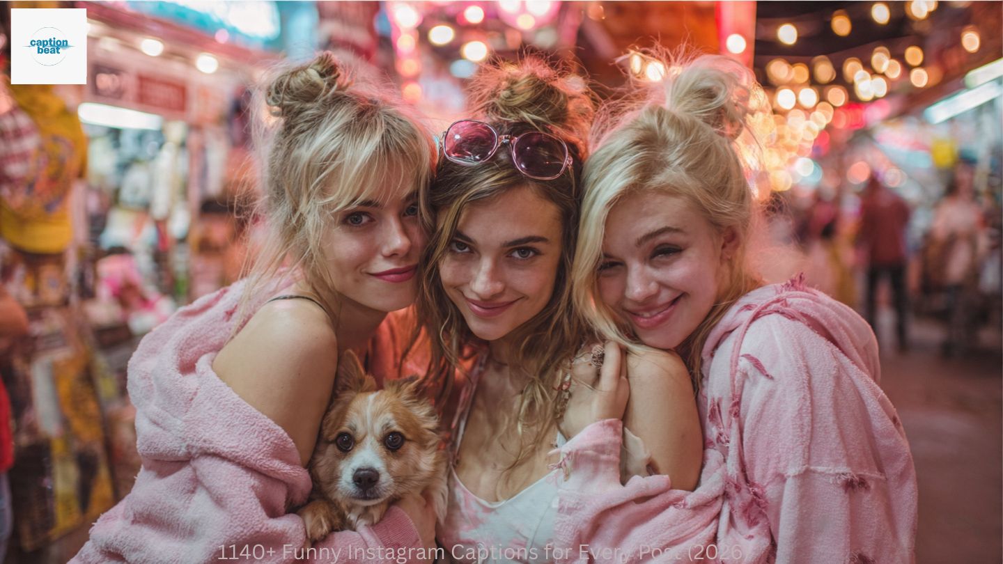 1140+ Funny Instagram Captions for Every Post (2026)