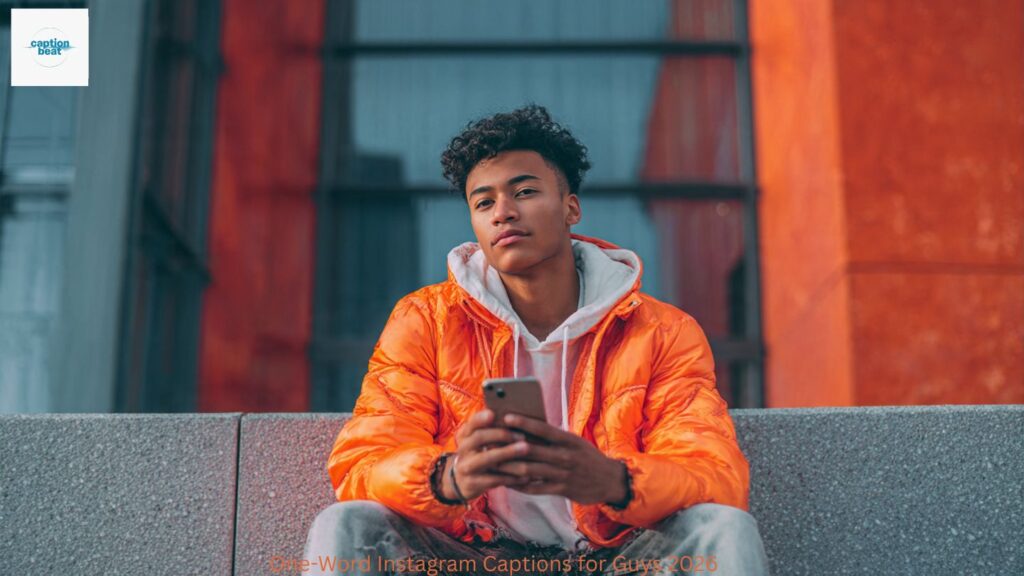 One-Word Instagram Captions for Guys 2026
