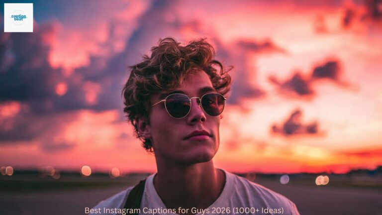 Best Instagram Captions for Guys 2026 (1000+ Ideas)