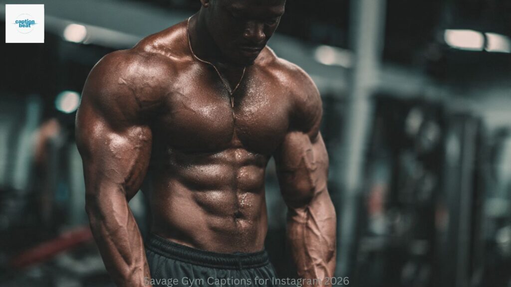 Savage Gym Captions for Instagram 2026