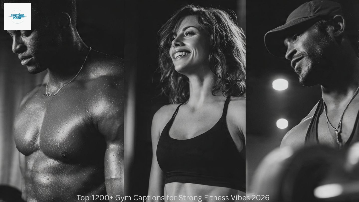Top 1200+ Gym Captions for Strong Fitness Vibes 2026
