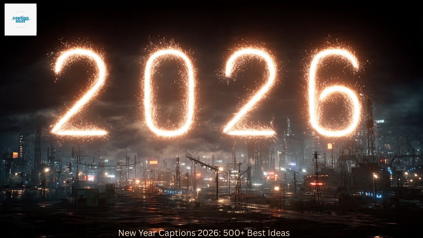 New Year Captions 2026: 500+ Best Ideas