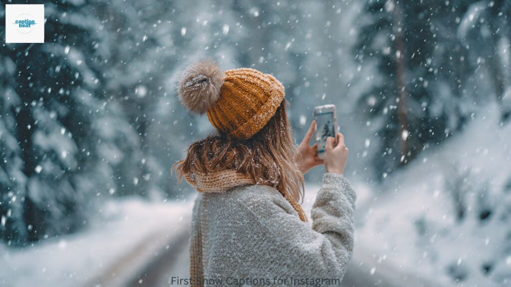 First Snow Captions for Instagram