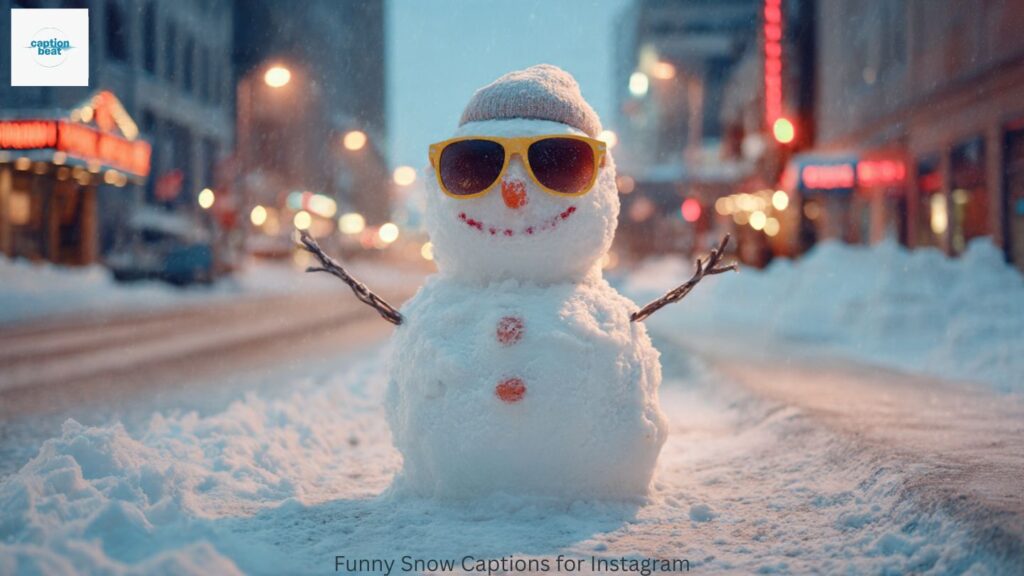 Funny Snow Captions for Instagram