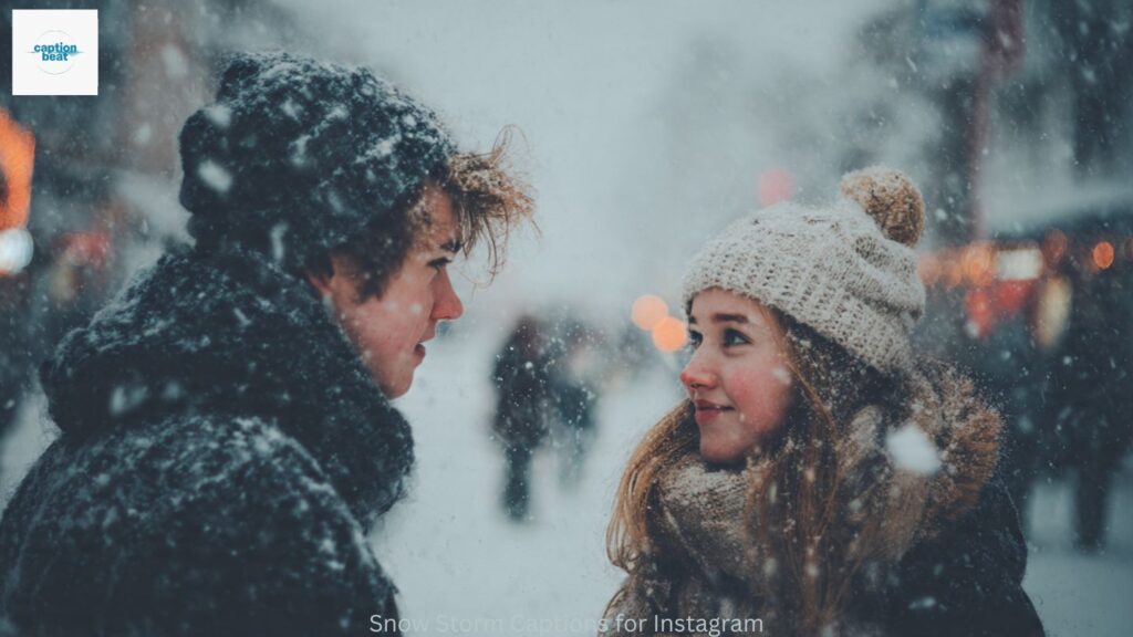 Snow Storm Captions for Instagram
