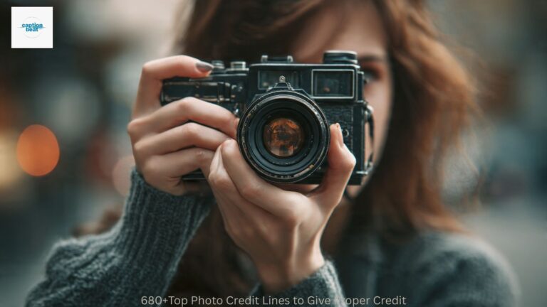 680+Top Photo Credit Lines to Give Proper Credit