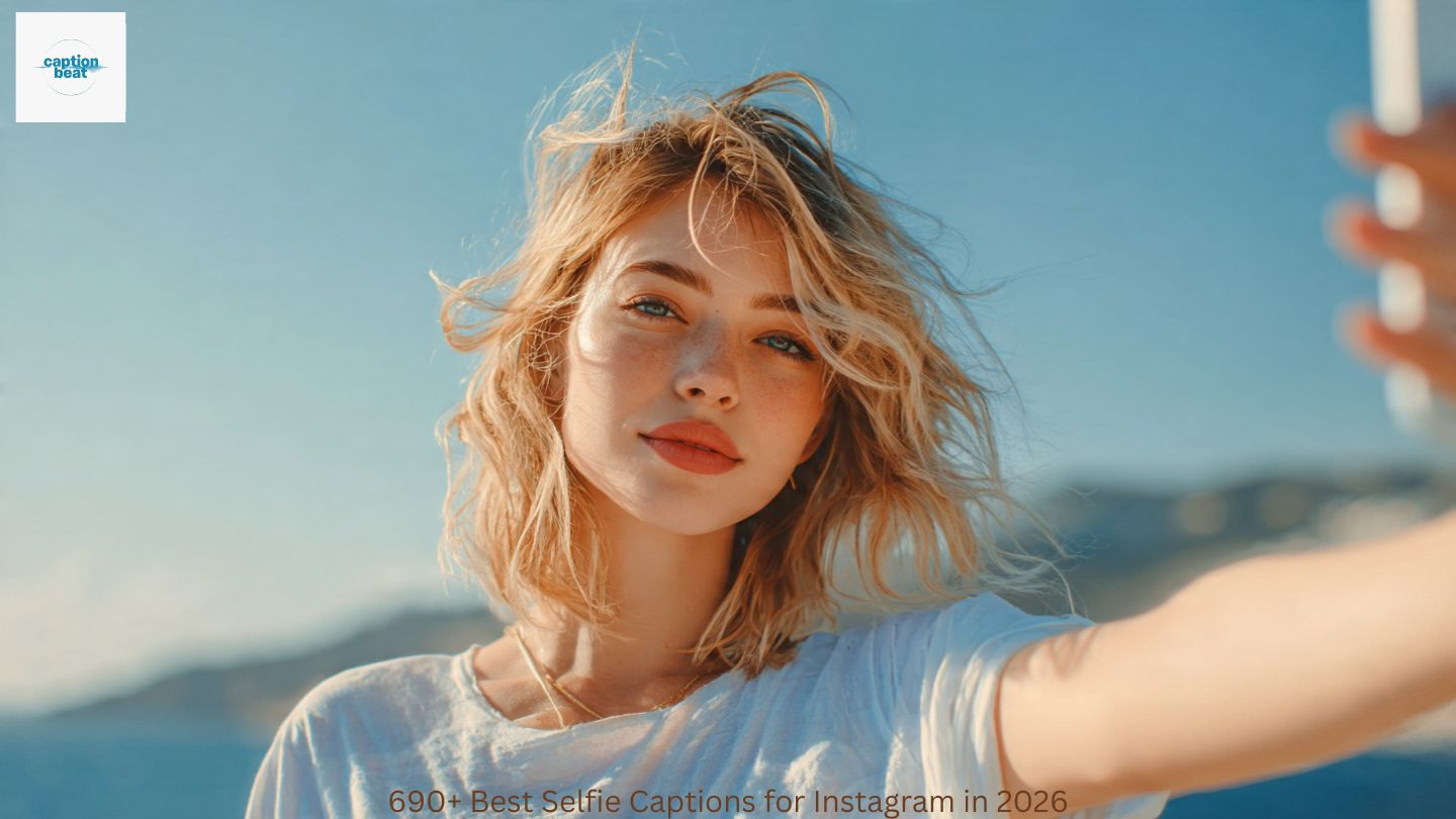 690+ Best Selfie Captions for Instagram in 2026