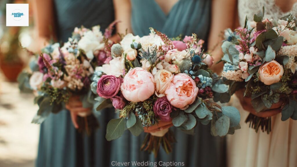 Clever Wedding Captionsย