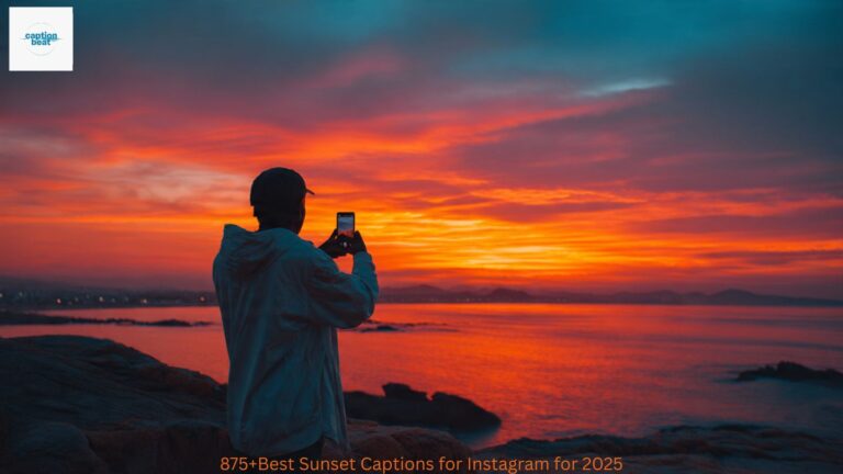 875+Best Sunset Captions for Instagram for 2025