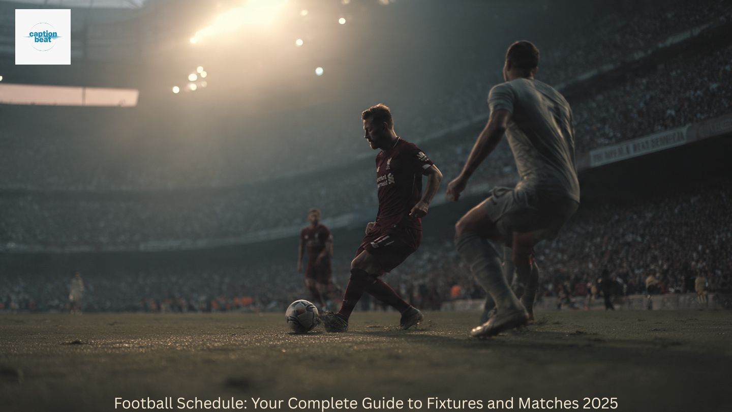 Football Schedule: Your Complete Guide to Fixtures and Matches 2025