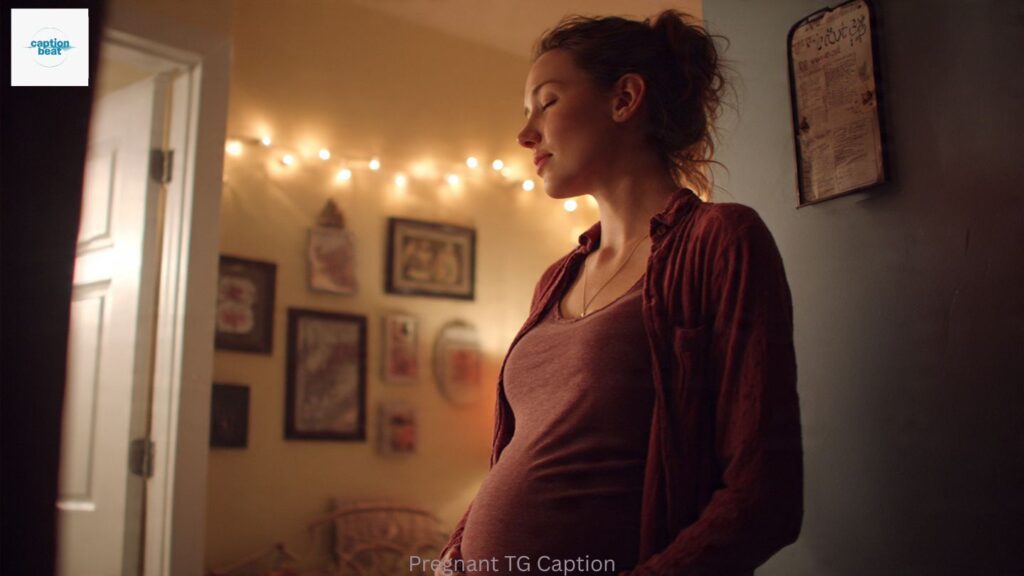 Pregnant TG Caption